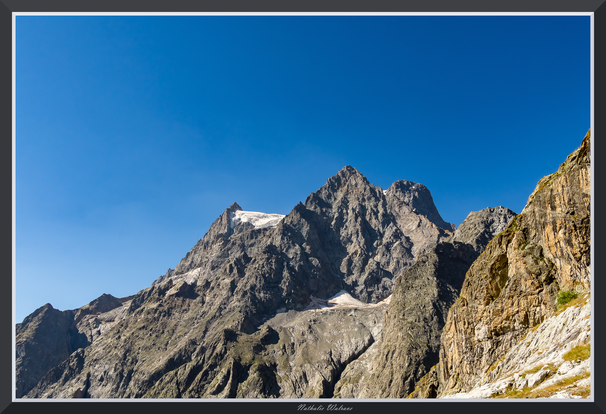 Sur le chemin vers le glacier blanc